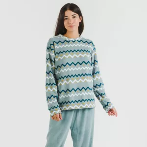 Pijama coral Beraun água marinha