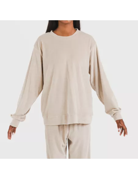 Pijama comprido Velvet liso