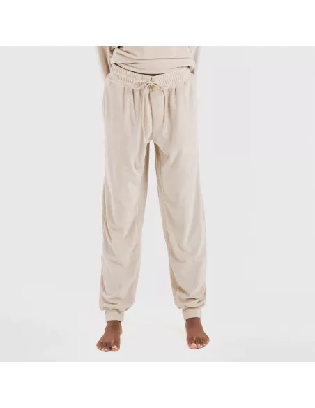 Pijama comprido Velvet liso