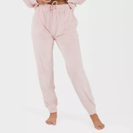 Pijama comprido Velvet liso