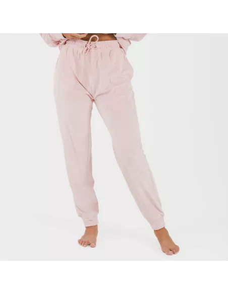 Pijama comprido Velvet liso