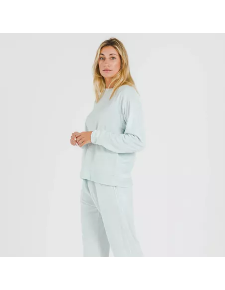 Pijama comprido Velvet liso