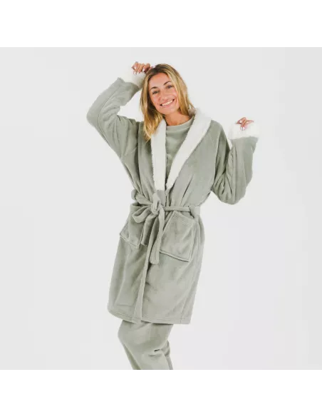 Roupão veludo sherpa liso Roupão veludo sherpa liso