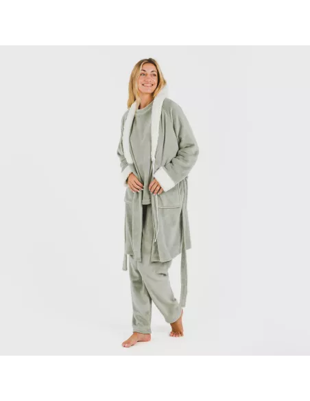 Roupão veludo sherpa liso Roupão veludo sherpa liso