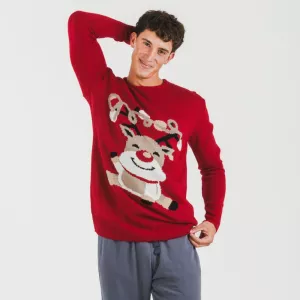 Camisola Jersey homem Rodolfo vermelho 2