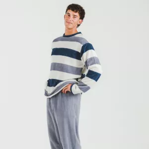Pijama coral homem Raya Alejo azul indigo 2