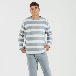 Pijama coral homem Raya Vinia azul indigo 2