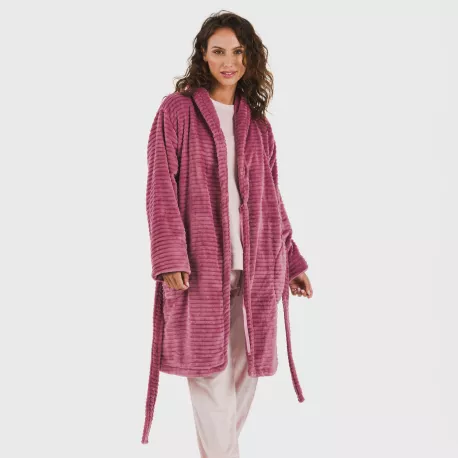 Roupão veludo Raya liso