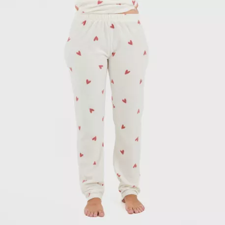 Pijama polar Fanny rosa