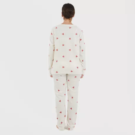 Pijama polar Fanny rosa