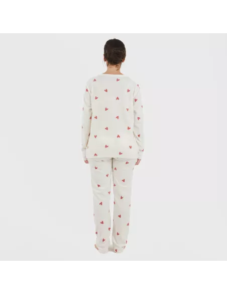 Pijama polar Fanny rosa Pijama polar Fanny rosa