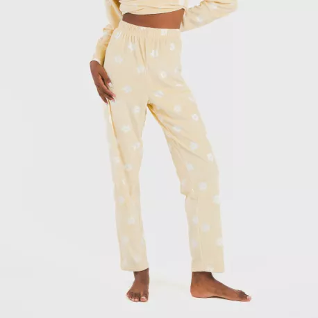 Pijama veludo Dula vainilla