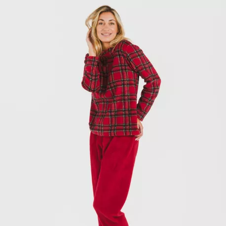 Pijama coral Nicolas vermelho