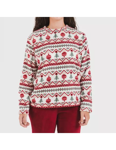 Pijama coral Joshie bordeaux Pijama coral Joshie bordeaux