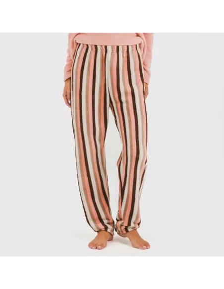 Pijama coral Raya Norma pêssego Pijama coral Raya Norma pêssego