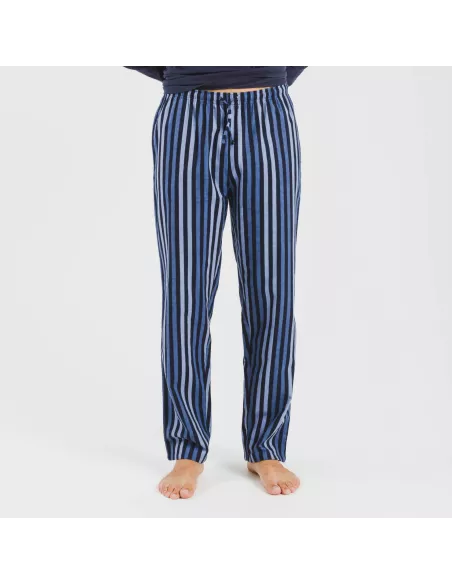 Pijama homem flanela Raya Vinicius azul Pijama homem flanela Raya Vinicius azul
