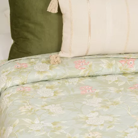 Colcha bouti Mika verde