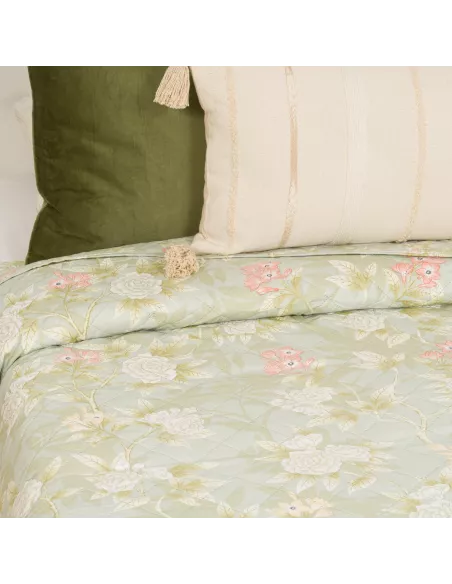 Colcha bouti Mika verde