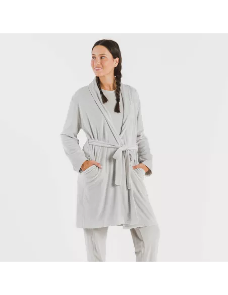 Roupão Velvet liso Roupão Velvet liso