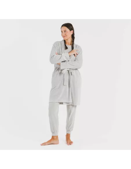 Roupão Velvet liso Roupão Velvet liso