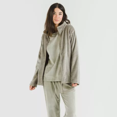 Casaco veludo Raya liso