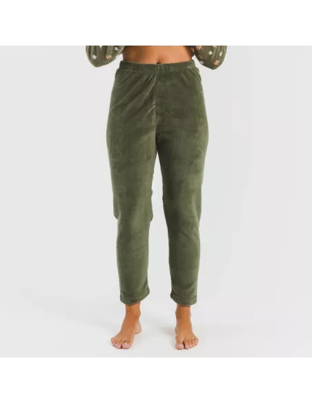 Pijama coral Tatini verde caça Pijama coral Tatini verde caça