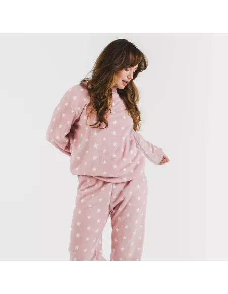 Pijama coral Vitalidad rosa