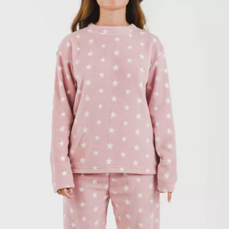 Pijama coral Vitalidad rosa