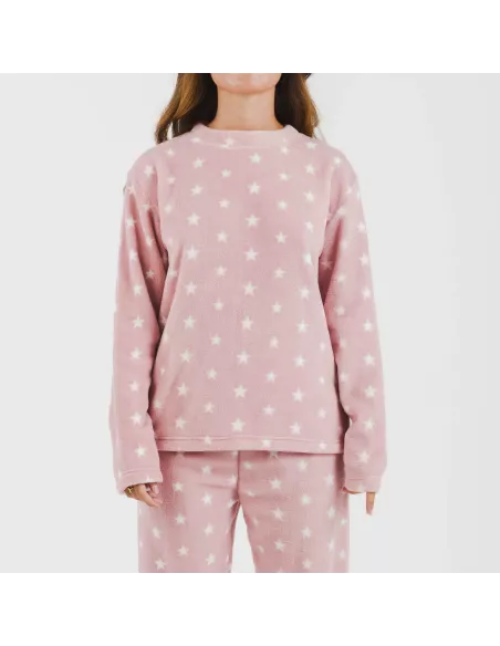 Pijama coral Vitalidad rosa