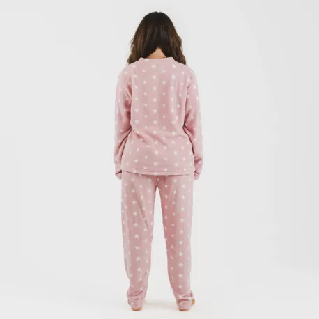 Pijama coral Vitalidad rosa