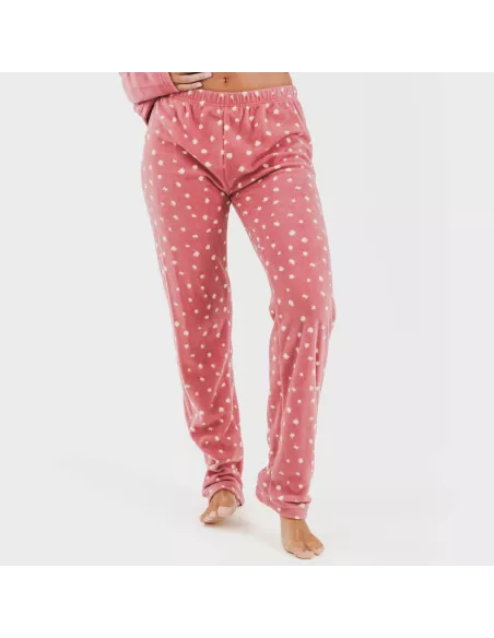 Pijama polar Dada rosa Pijama polar Dada rosa