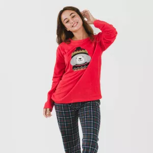 Pijama polar Eiko vermelho 2