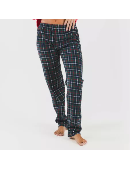 Pijama polar Eiko vermelho Pijama polar Eiko vermelho