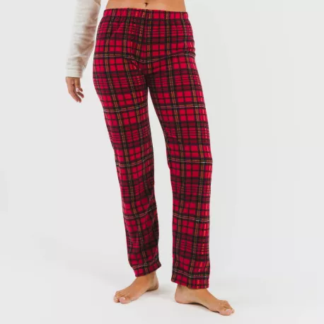 Pijama polar Lazo vermelho