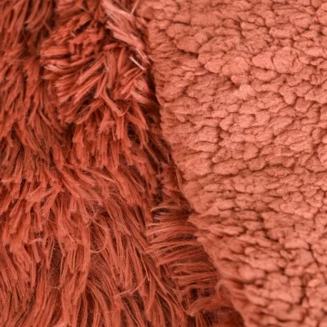 Manta pelo sherpa lisa