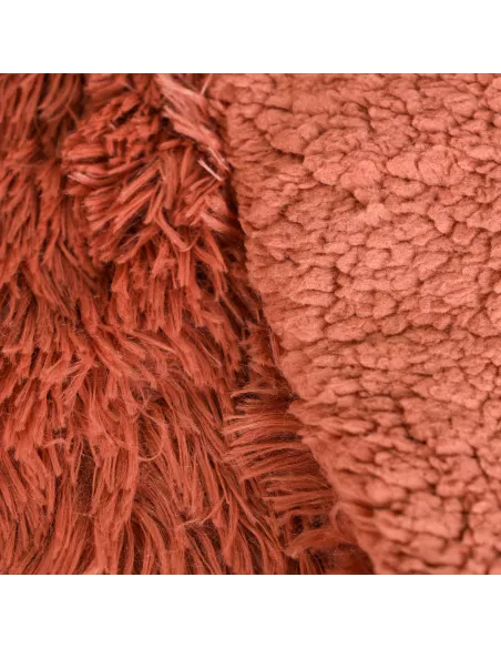 Manta pelo sherpa lisa