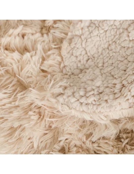 Manta pelo sherpa lisa