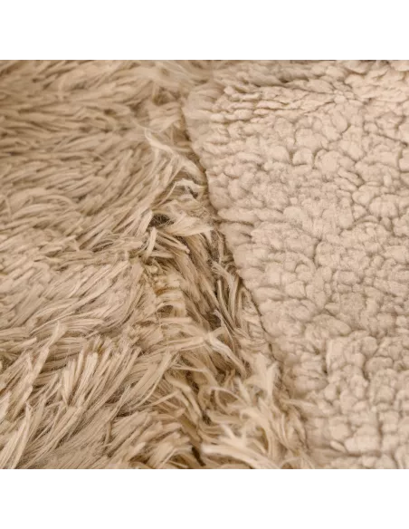 Manta pelo sherpa lisa