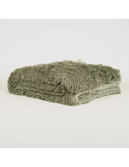 Manta pelo sherpa lisa