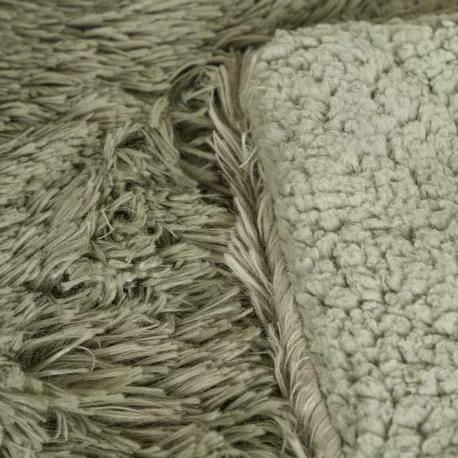 Manta pelo sherpa lisa