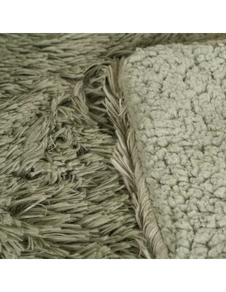 Manta pelo sherpa lisa