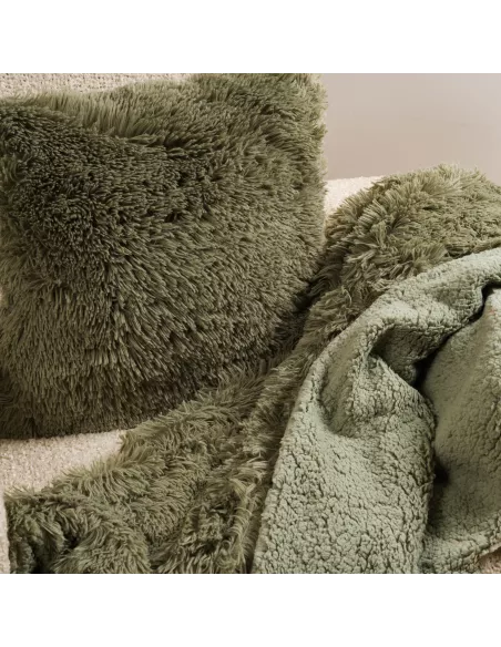 Manta pelo sherpa lisa