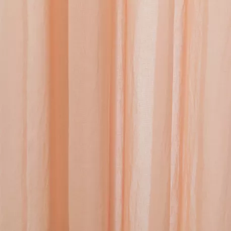 Cortina transparente algodão