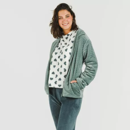 Casaco veludo Raya liso