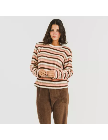 Pijama coral Raya Norma chocolate Pijama coral Raya Norma chocolate