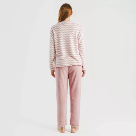 Pijama coral Jeannine rosa