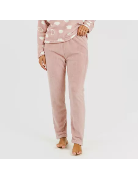 Pijama coral Papiro rosa Pijama coral Papiro rosa