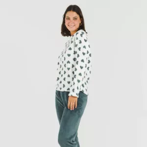 Pijama coral Praga azul 2