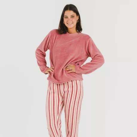 Pijama coral Raya Brooke rosa