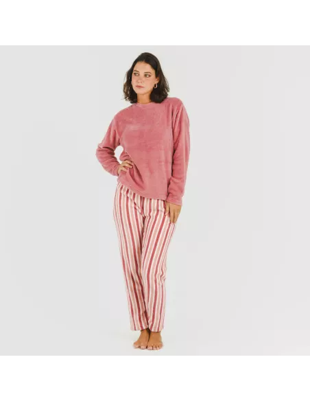 Pijama coral Raya Brooke rosa